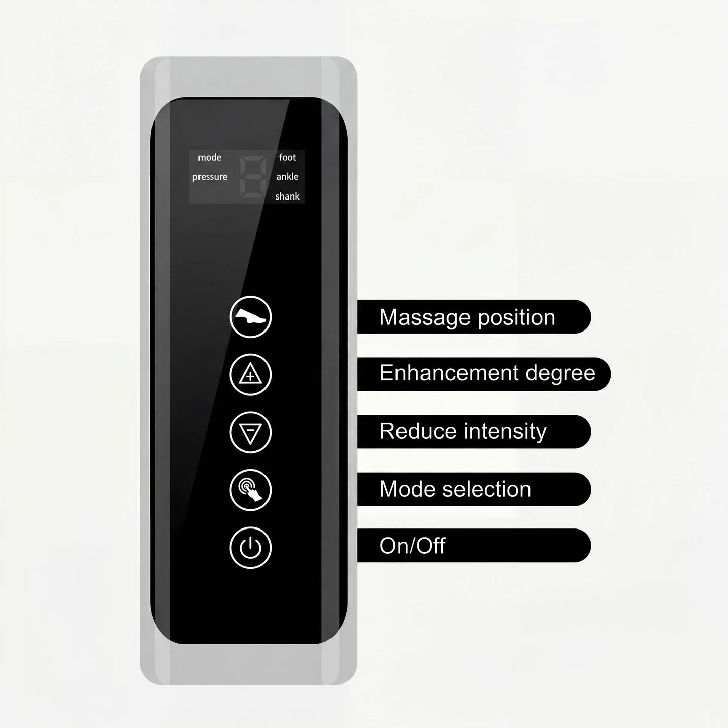 Komprimeringsmassasje - Hele ben 360°