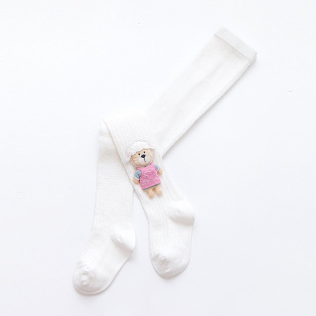 Collant per ragazze: Stile e comfort con motivi di bambole cartoon