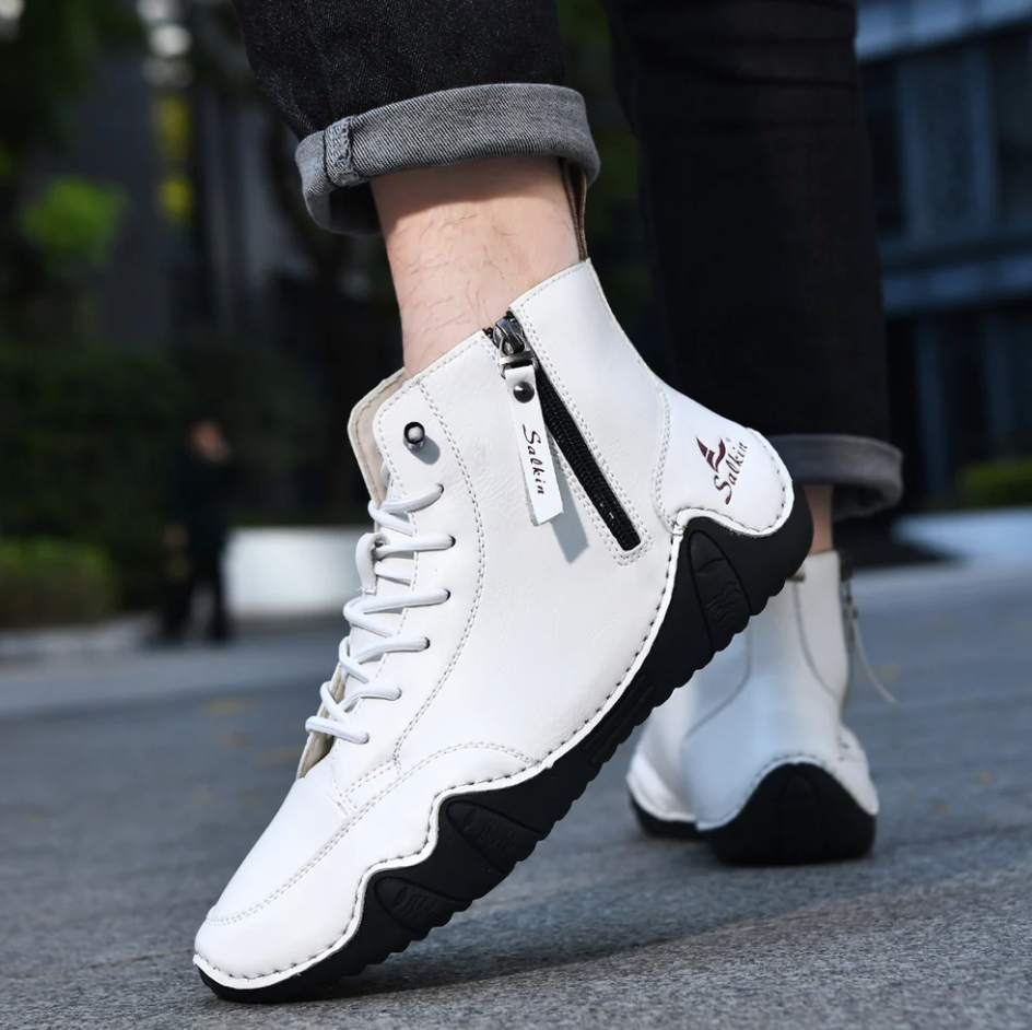 VogSalkin - Scarpe con zip express resistenti e durevoli 