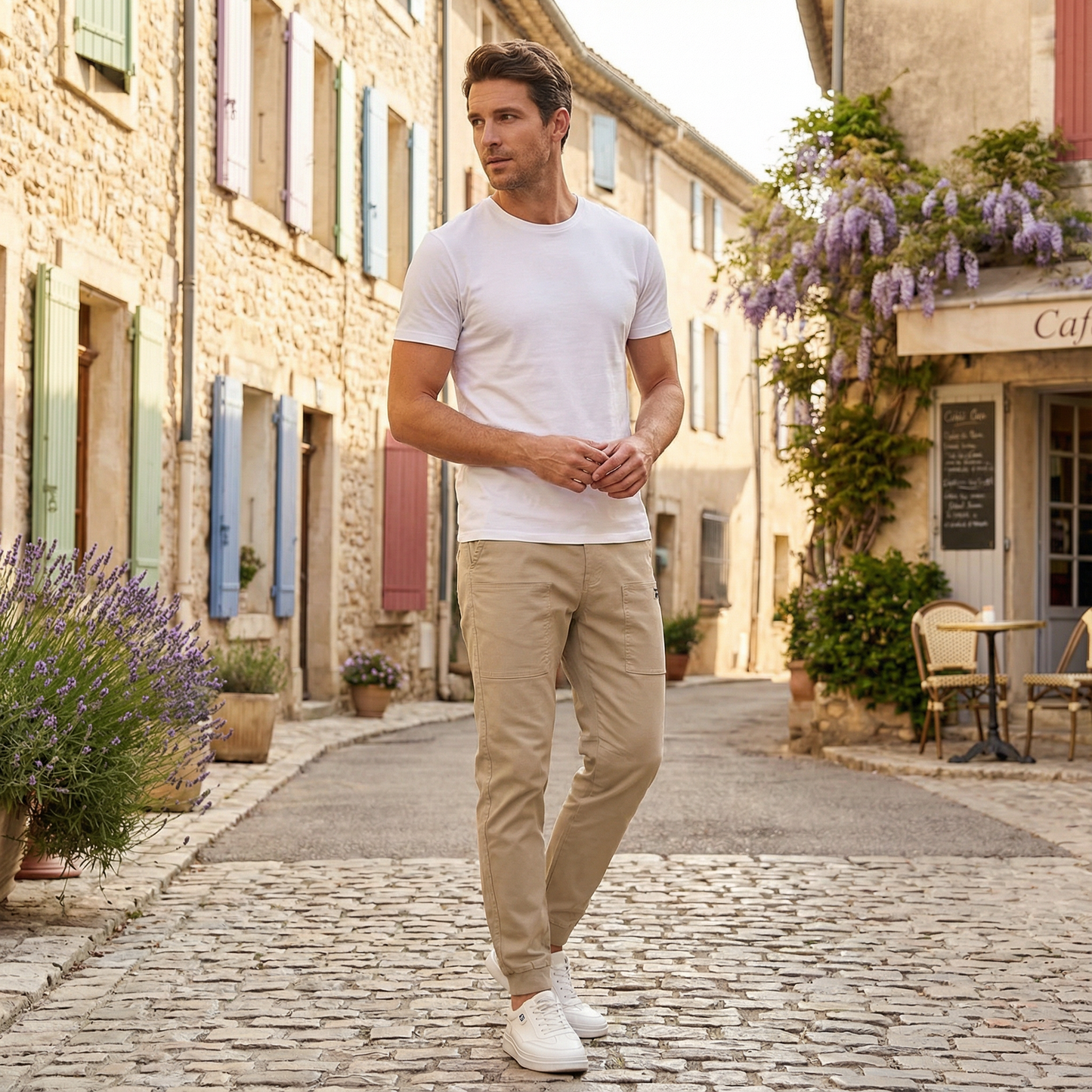 Άνετο και λειτουργικό cargo παντελόνι με πολλαπλές θήκες 